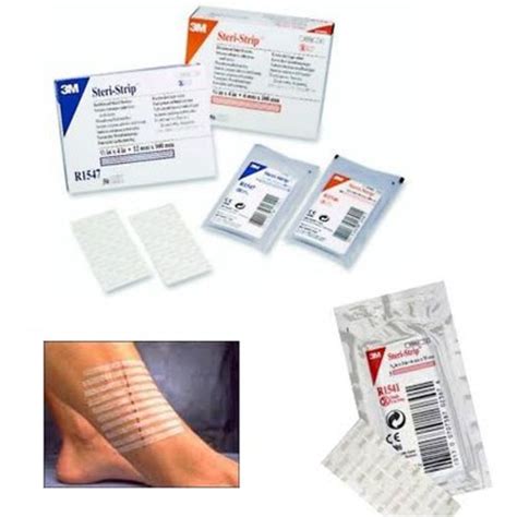 M Steristrip Adhesive Closures Mm X Mm Pack Of First Aid You