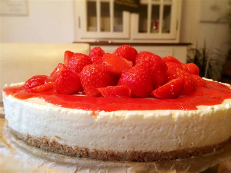 Strawberry Cheesecake Ohne Backen Feinkostpunksde