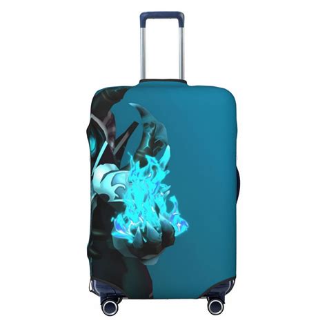 Lafuoo Roblox Pattern Elastic Luggage Cover for Wheeled Luggage