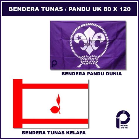 Jual Bendera Tunas Kelapa Bendera Pandu Dunia Bendera Pramuka