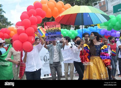 People Of The Lgbtiq Lesbian Gay Bisexual Transgender And Queer Community Participated In