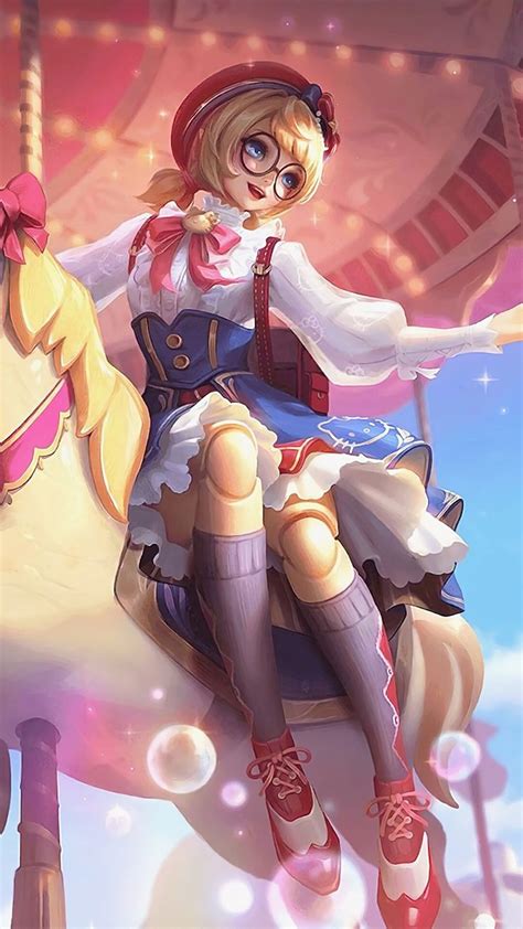 Angela Mobile Legends Ilustrasi Karakter Gambar Karakter Animasi