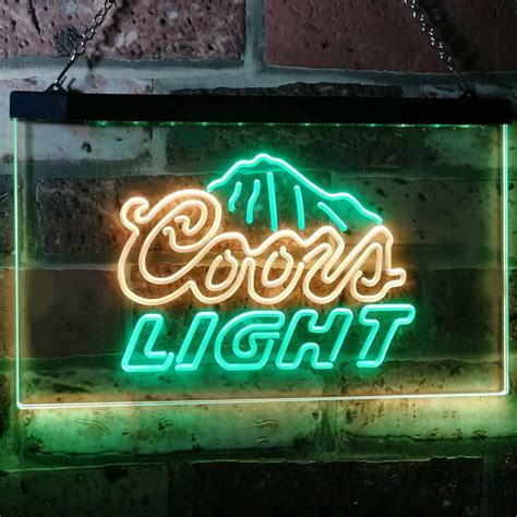 Coors Light Led Neon Sign Neon Sign Led Sign Shop Whats Your Sign