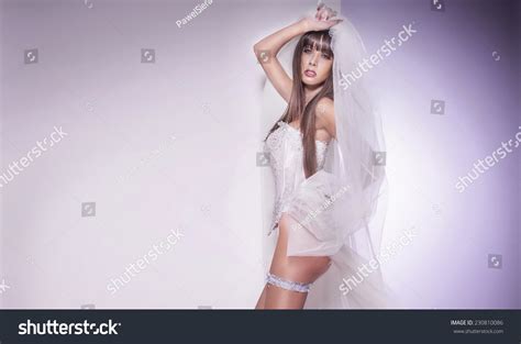 Beautiful Sexy Bride Erotic Lingerie Posing Stock Photo 230810086 Shutterstock