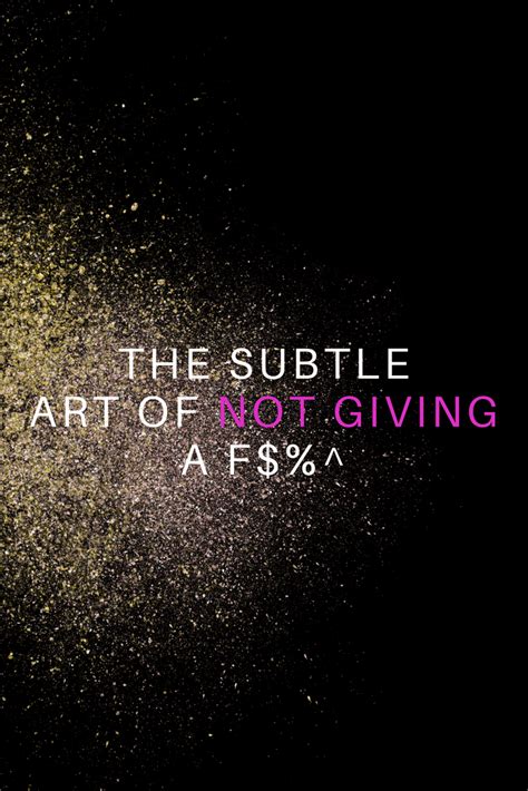 The Subtle Art Of Not Giving A Fuck Review