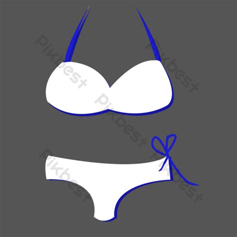 Phim Hoạt Hình Bikini Trắng Công cụ đồ họa PSD Tải xuống miễn phí Pikbest