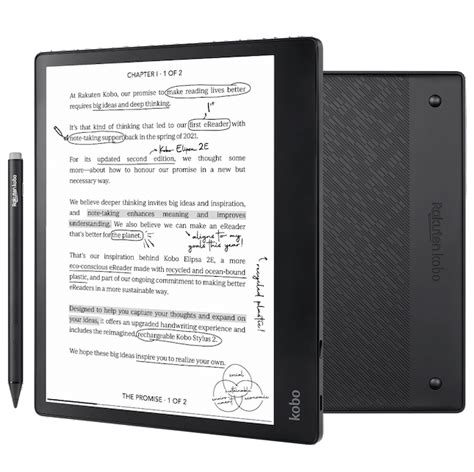 楽天の10 3型電子書籍リーダーKobo Elipsa 2Eが正式発表4月20日発売 すまほん