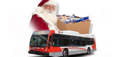 Oc Transpo Christmas Food Drive Bay Ward Bulletin