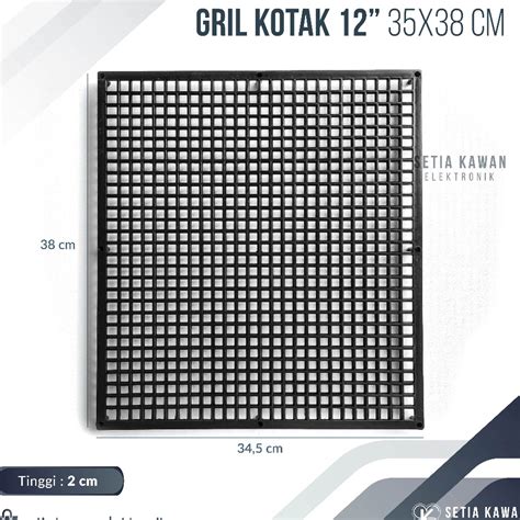 Jual Belanja Tanpa Batas Ram Grill Speaker Kotak Ukuran X Cm