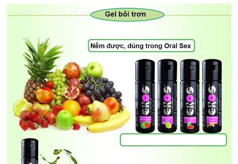 Gel B I Tr N H Ng Th M N M C Eros Tasty Fruit Cho Oral Sex