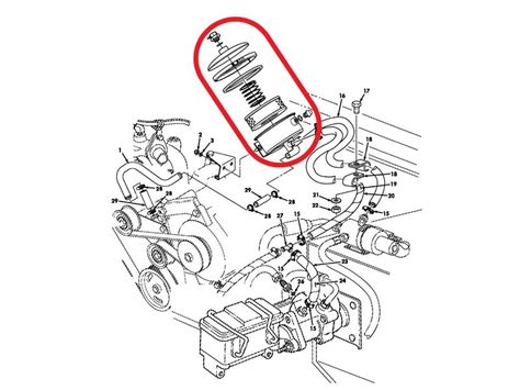 Reservoir Power Steering Above 196901 Hmmwv 35000