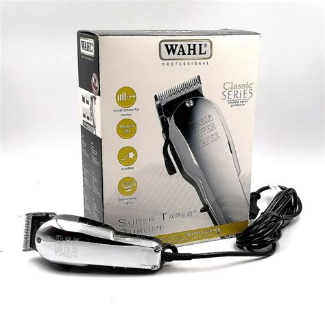 Maq Wahl Super Taper Chrome V Home Pro Barber Shop