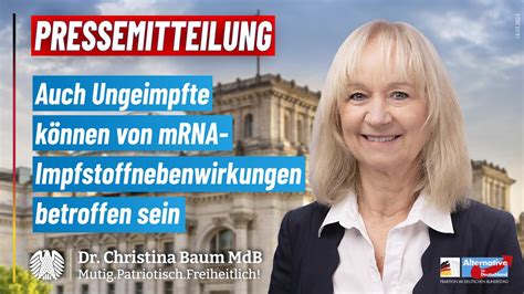 Dr Christina Baum MdB On Twitter Achtung Ungeimpfte Seid Wachsam