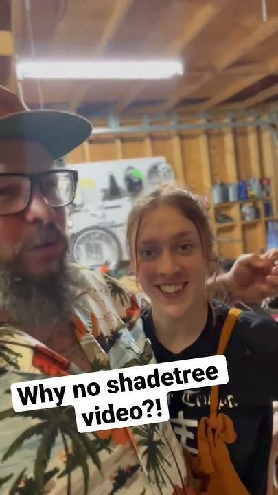 Why Theres No Shadetree Youtube Video Today Sunbleachd Youtube