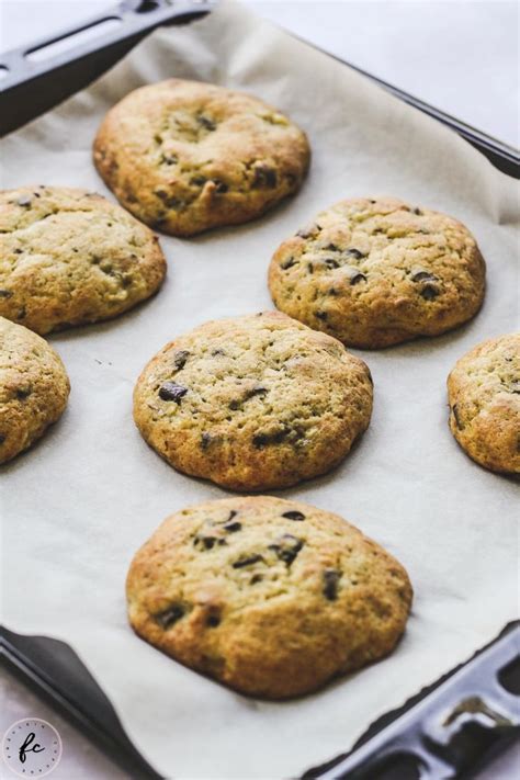 Rezept für Bananen Chocolate Chip Cookies Fräulein Cupcake