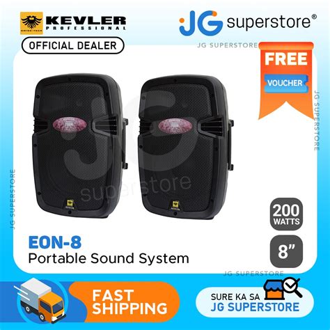 KEVLER EON 8 8 200W 2 Way Bass Reflex Full Range Passive Loud Speaker