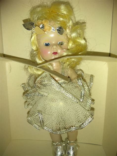 Vintage Vogue Ginny Ballet Strung Doll Blonde 1950 S With Original Box W Papers Antique