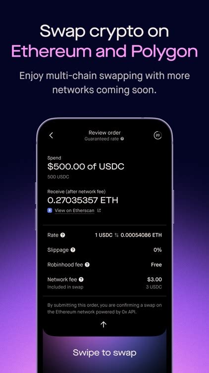 Robinhood Wallet: Swap Crypto by Robinhood Markets, Inc.
