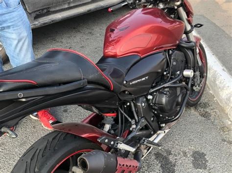 Купить б у Honda CB 600F Hornet инжектор 6 передач в Москве красный naked bike 2010 года на