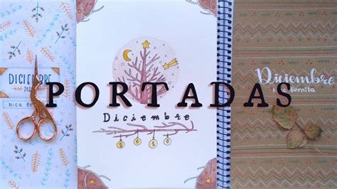 CÓmo Hacer Portadas Bonitas 💖 CarÁtulas FÁciles Para Libretas 🌿