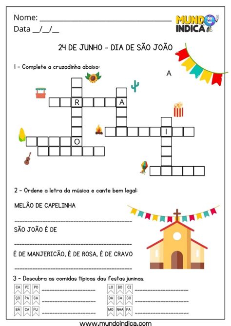 Atividade Sobre São João