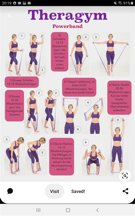 12 Resistance band training ideas | resistance band, resistance workout
