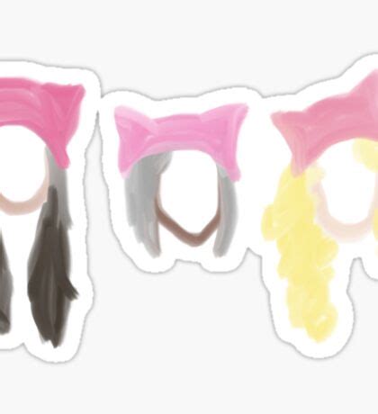 Pussy Stickers Redbubble