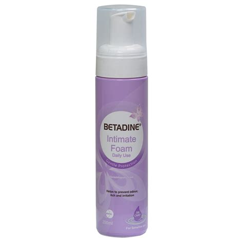 Betadine Intimate Foam 200ml Pharmacy And More