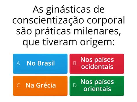 O Que São Ginásticas De Conscientização Corporal