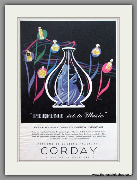 Corday Perfume Range Original Advert 1948 Ref Ad51699 The