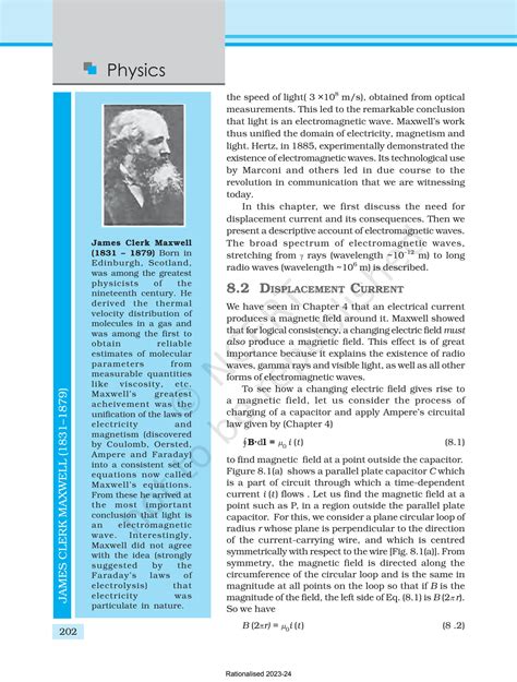 SOLUTION Class 12th Physics Chapter Electromagnetic Waves Ncert Pdf