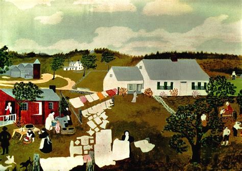 62 Best Artist Grandma Moses Images On Pinterest Grandma Moses Folk