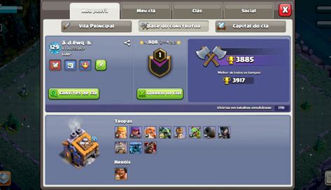 Desapego Games Clash Of Clans COC Conta Rara CV 13