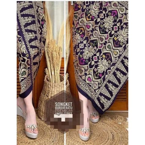 Jual Kamen Songket Kamen Bordir Bali Kamen Bali Murah Lembaran