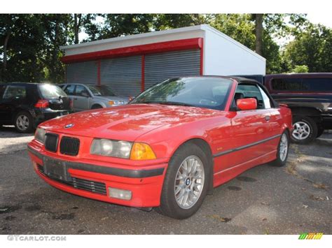 1998 Bright Red Bmw 3 Series 323i Convertible 53981779