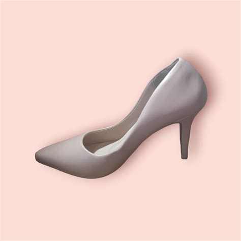 Scarpan Nude Salto Alto Cm Sheron Shoes