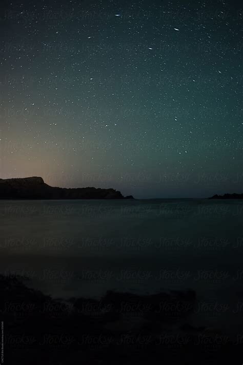 "Milky Way View During A Crear Night" by Stocksy Contributor "CACTUS