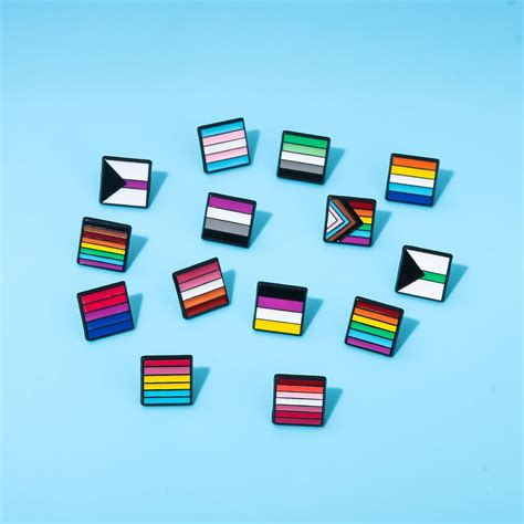 Broche Asexual Para Lesbiana Gay Y Trans Para Hombre Y Mujer Insignia
