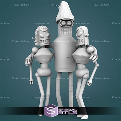 Futurama Bender STL Files | SpecialSTL
