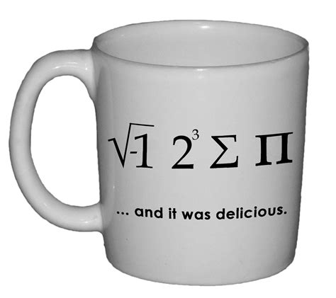 Math Nerdy Pi Geek Funny Coffee Tea Mug Cup Novelty Gag T Joke Nerd