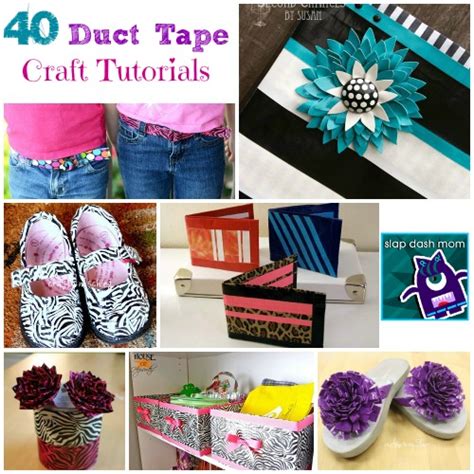 40 Diy Duct Tape Craft Tutorials