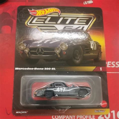 Jual Hot Wheels Hw Elite Mercedes Benz Sl Real Riders Shopee Indonesia