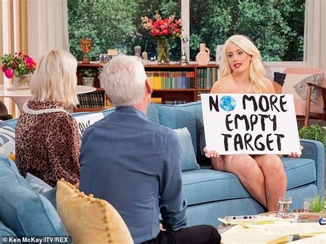 Viewers Surprise As Climate Change Activist Appears Naked On This Morning Daily Mail Online