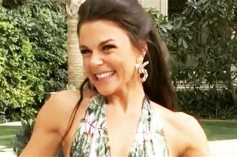 Coronation Street Babe Faye Brookes Unleashes Assets In Daringly Low Cut Swimsuit Daily Star