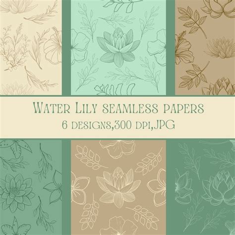 Nude Water Lily Etsy