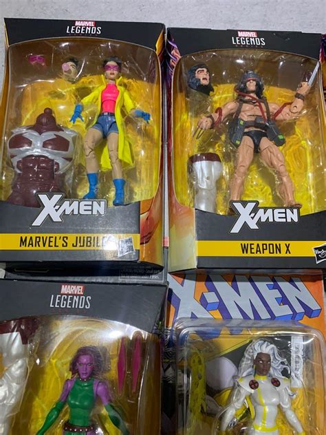 Free Doorstep Deliverymarvel Legends Caliban Wave Set With Storm And