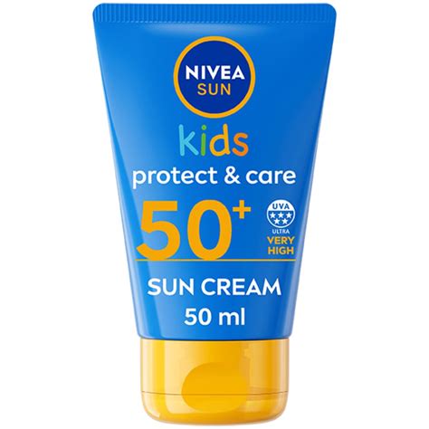 Nivea Kids F50 Sun Cream Pocket Size 50ml | Sun Cream - B&M
