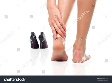 Female Feet Pain After Wearing High Stock Photo (Edit Now) 298315001