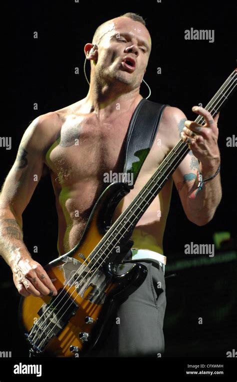 Apr 28 2007 Indio CA USA Bass Guitarist FLEA Of The Band THE RED HOT CHILI PEPPERS Performs