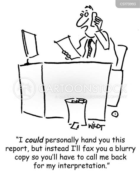 Fax Machine Cartoons and Comics - funny pictures from CartoonStock